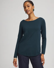 Chico's Clothing Ella Boatneck Sweater