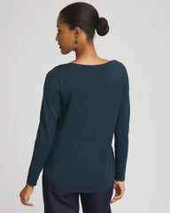Chico's Clothing Ella Boatneck Sweater