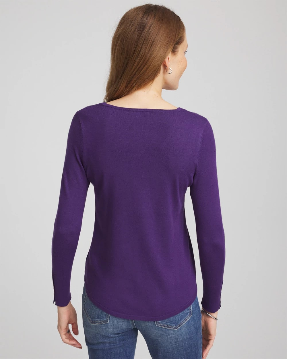 Chico's Clothing Ella V-Neck Pullover Sweater