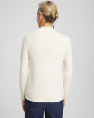 Chico's Clothing Ella Mockneck Sweater
