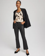 Chico's Clothing Ella Metallic V-Neck Sweater