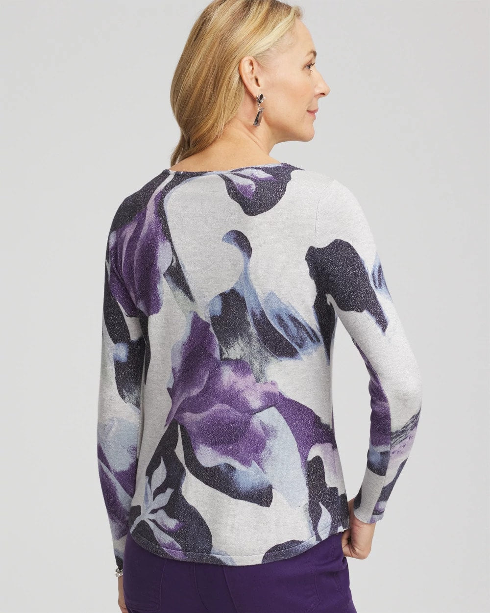 Chico's Clothing Ella V-Neck Pullover Sweater