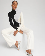 Chico's Clothing Ella Turtleneck Intarsia Sweater