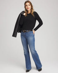 Chico's Clothing Crewneck Cashmere Pullover Sweater