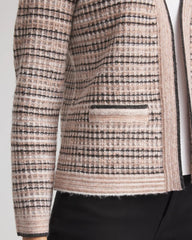 Chico's Clothing Sunset Abstract Sweater Jacket