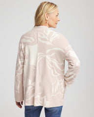 Chico's Clothing Abstract Bloom Cardigan