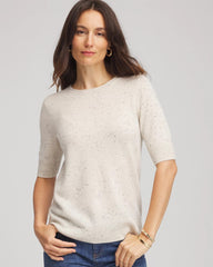 Chico's Clothing Crewneck Cashmere Pullover Sweater