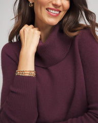 Chico's Clothing Cowlneck Cashmere Pullover Tunic