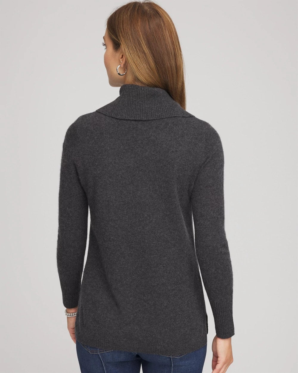 Chico's Clothing Cowlneck Cashmere Pullover Tunic