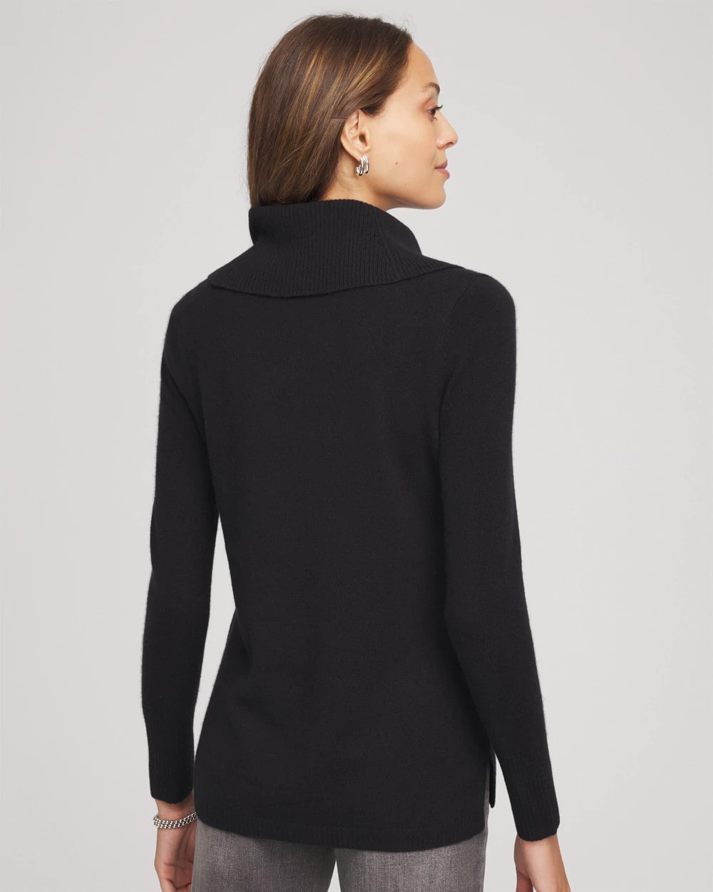 Chico's Clothing Cowlneck Cashmere Pullover Tunic