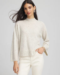 Chico's Clothing Cashmere Mockneck Sweater