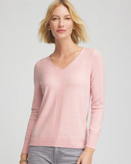 Chico's Clothing Relaxed V-Neck Cashmere Sweater