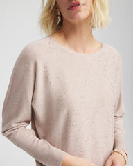 Chico's Clothing Ella Embellished Dolman Pullover Sweater