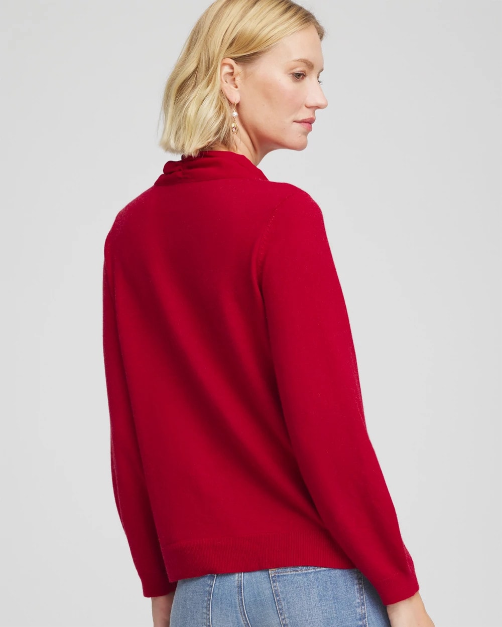 Chico's Clothing Bow-Detailed Sweater