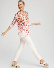 Chico's Clothing Ombré Printed V-Neck Cardigan