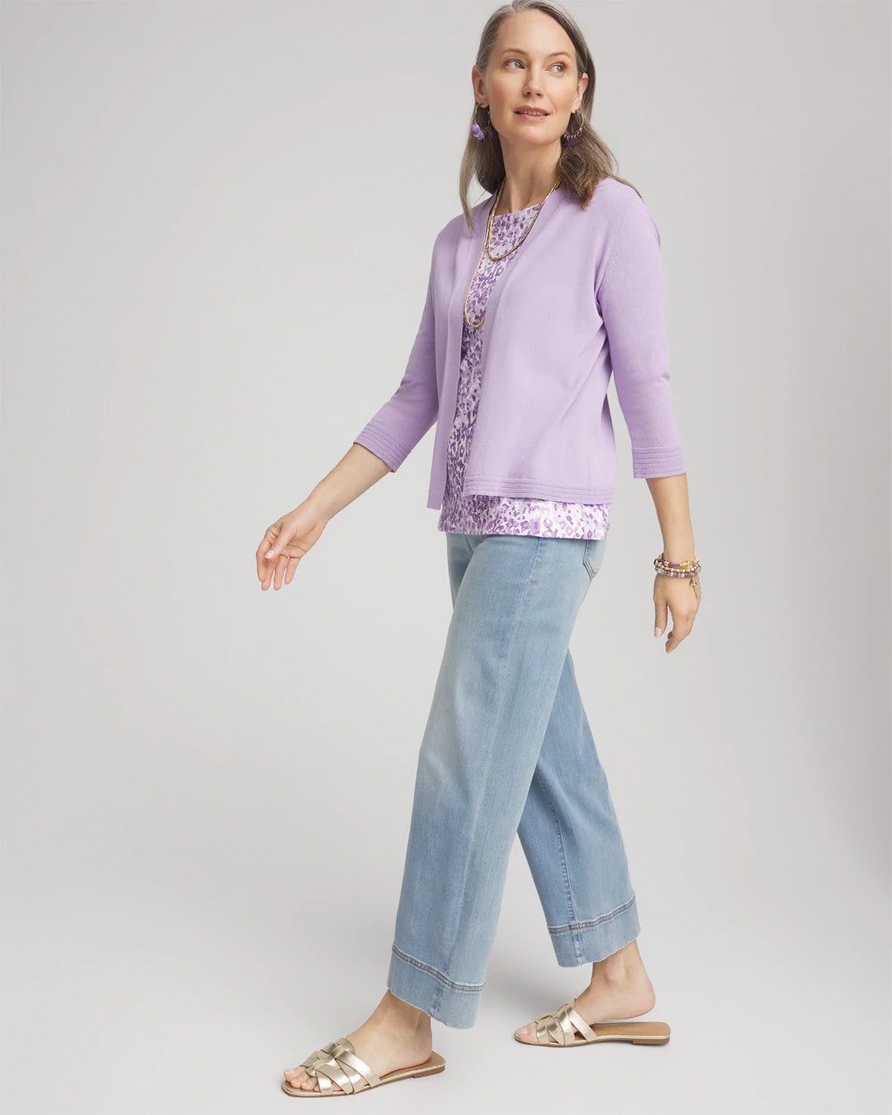 Chico's Clothing Summer Romance Short Cardigan