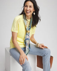 Chico's Clothing Dolman Sleeved Sweater Tee