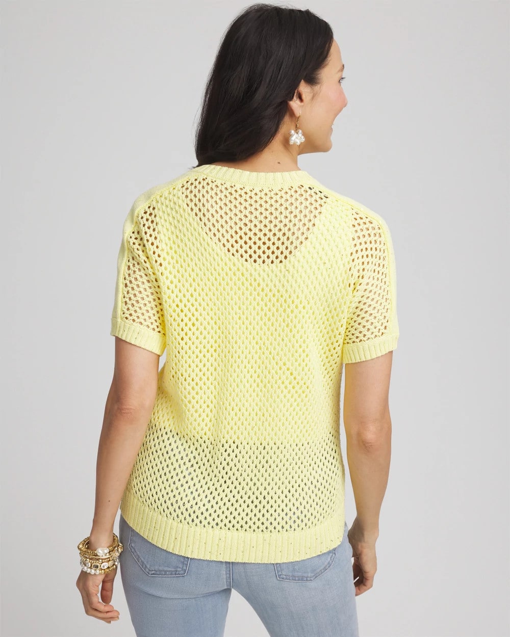 Chico's Clothing Dolman Sleeved Sweater Tee