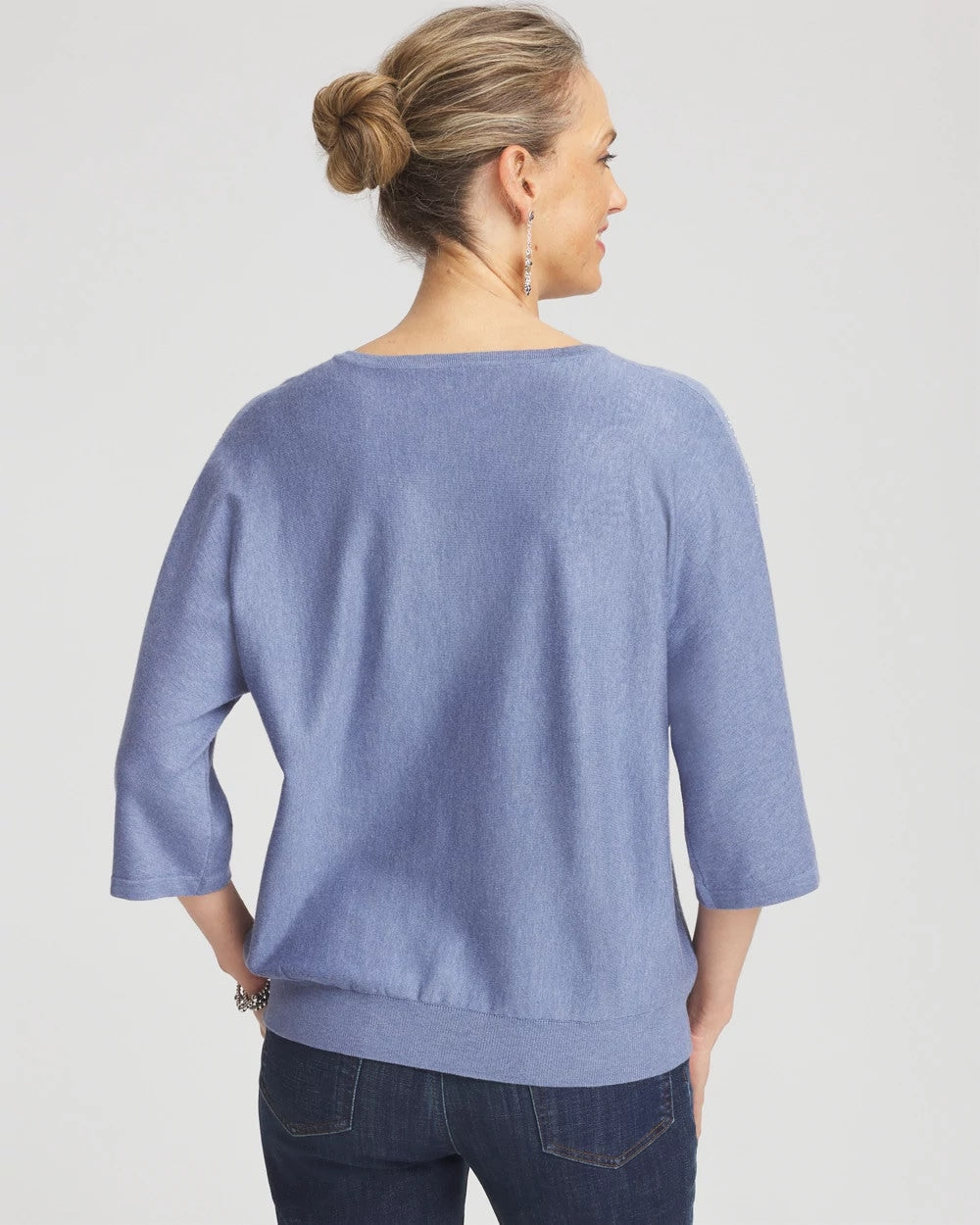 Chico's Clothing Dolman V-Neck Sweater