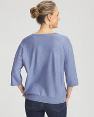 Chico's Clothing Dolman V-Neck Sweater
