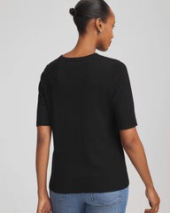Chico's Clothing Ella Classic-Fit Sweater Tee