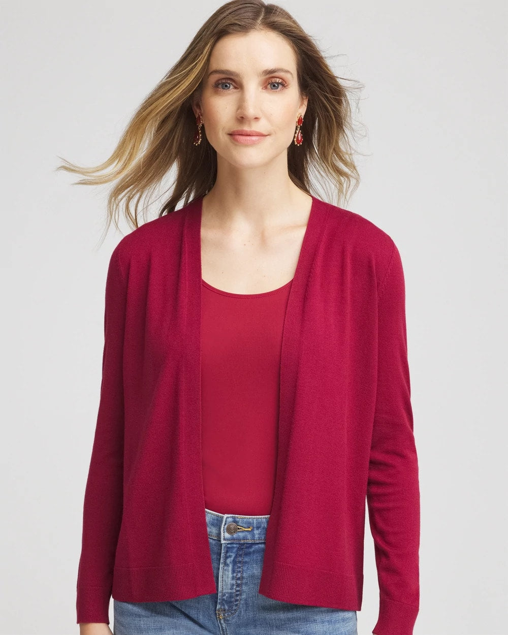 Chico's Clothing Ella Long-Sleeve Cardigan