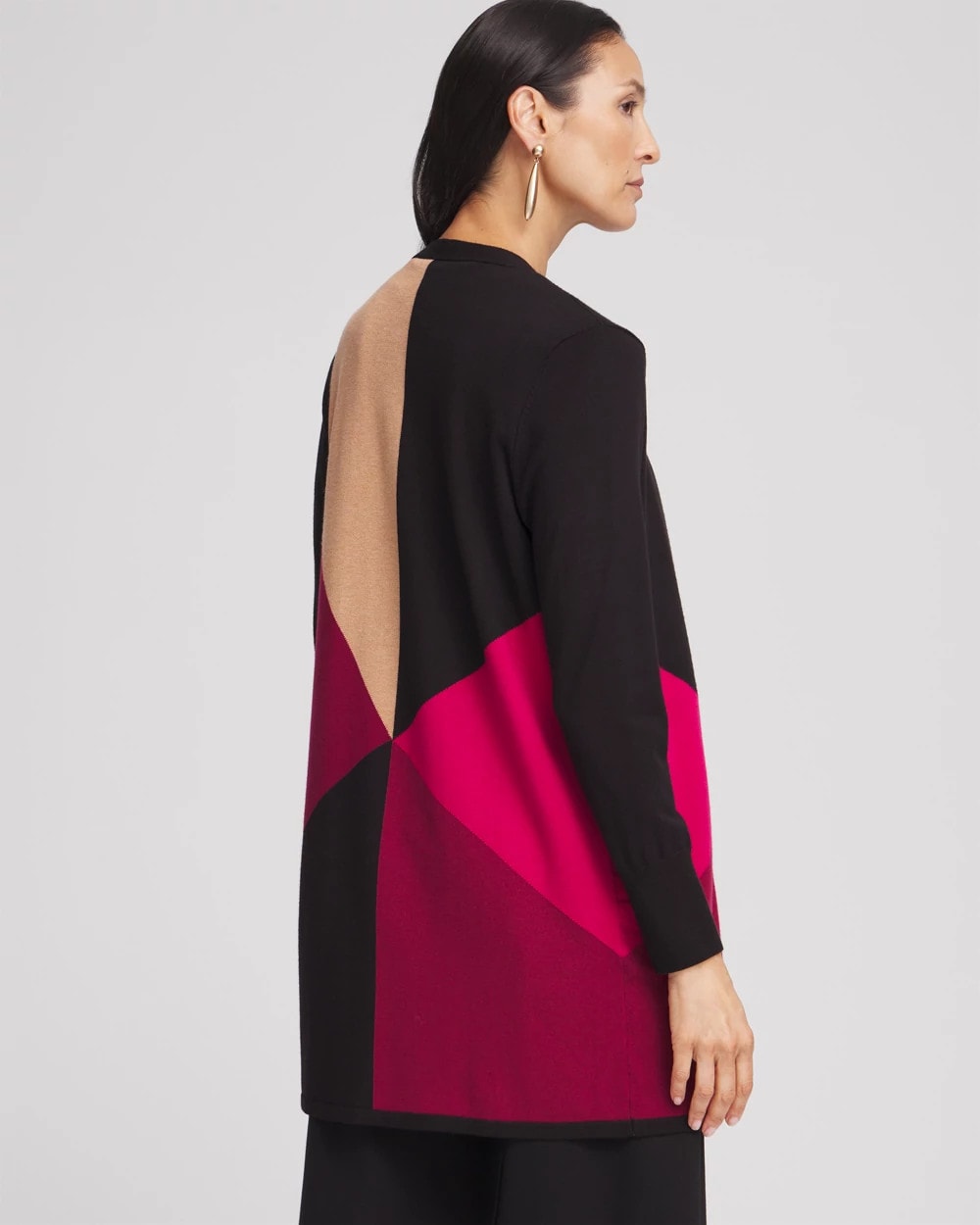 Chico's Clothing Colorblock Cardigan