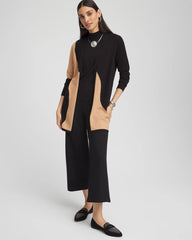 Chico's Clothing Intarsia Colorblock Cardigan