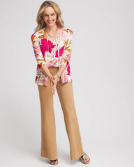 Chico's Clothing Blooms Long Sleeve Cardigan