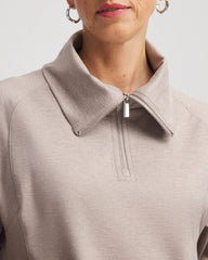 Chico's Clothing Zenergy® Cloud Half-Zip Pullover Top