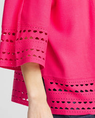 Chico's Clothing Cutout Open-Front Cardigan