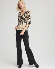 Chico's Clothing Printed Dolman Sweater