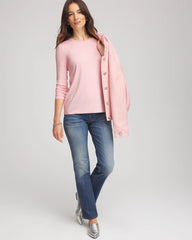 Chico's Clothing Mesh-Trim Touch of Cool™ Layering Tee