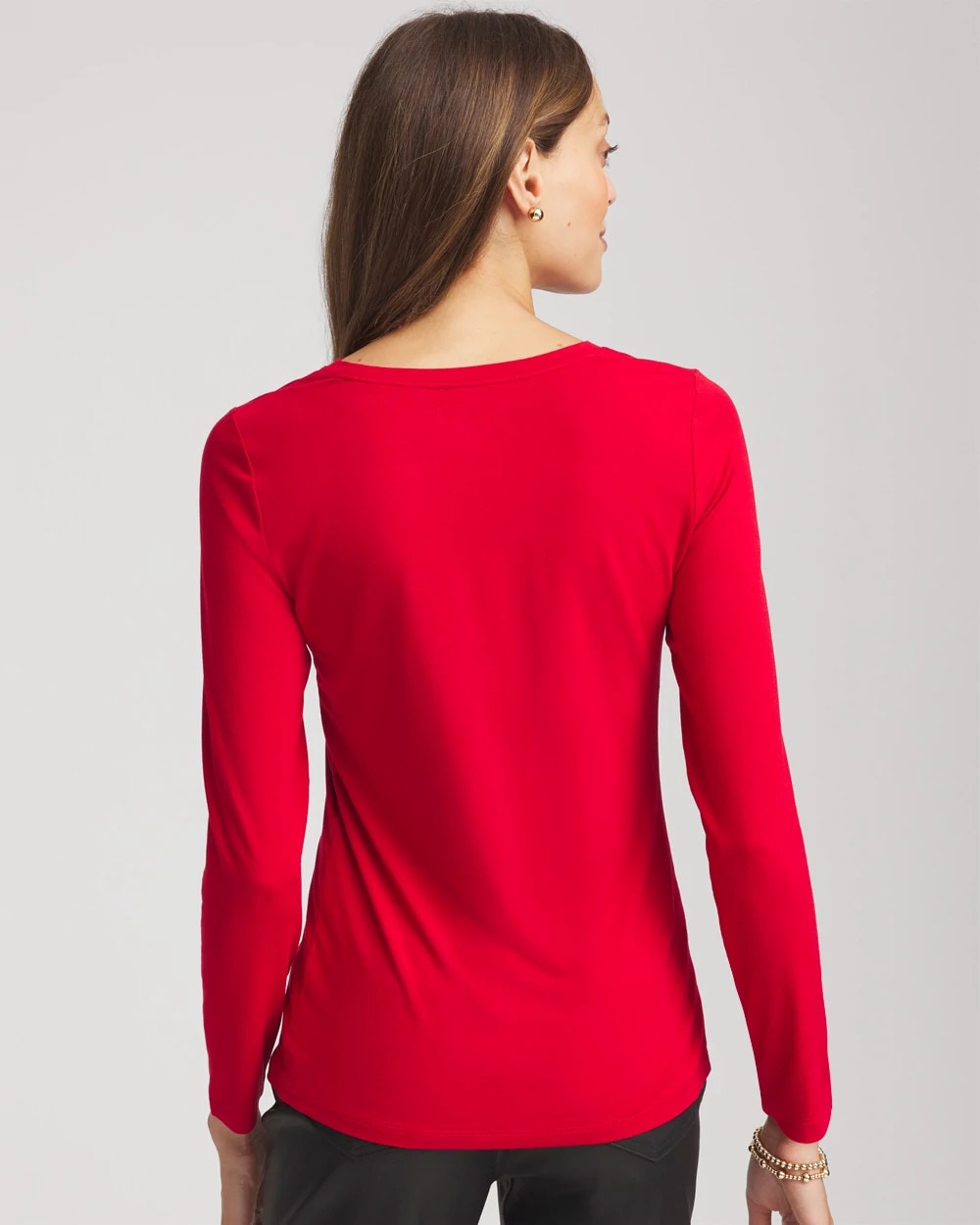 Chico's Clothing Touch of Cool™ Layering Tee