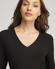 Chico's Clothing Touch of Cool™ V-Neck Layering Tee