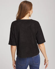 Chico's Clothing Cozy Crewneck Tee