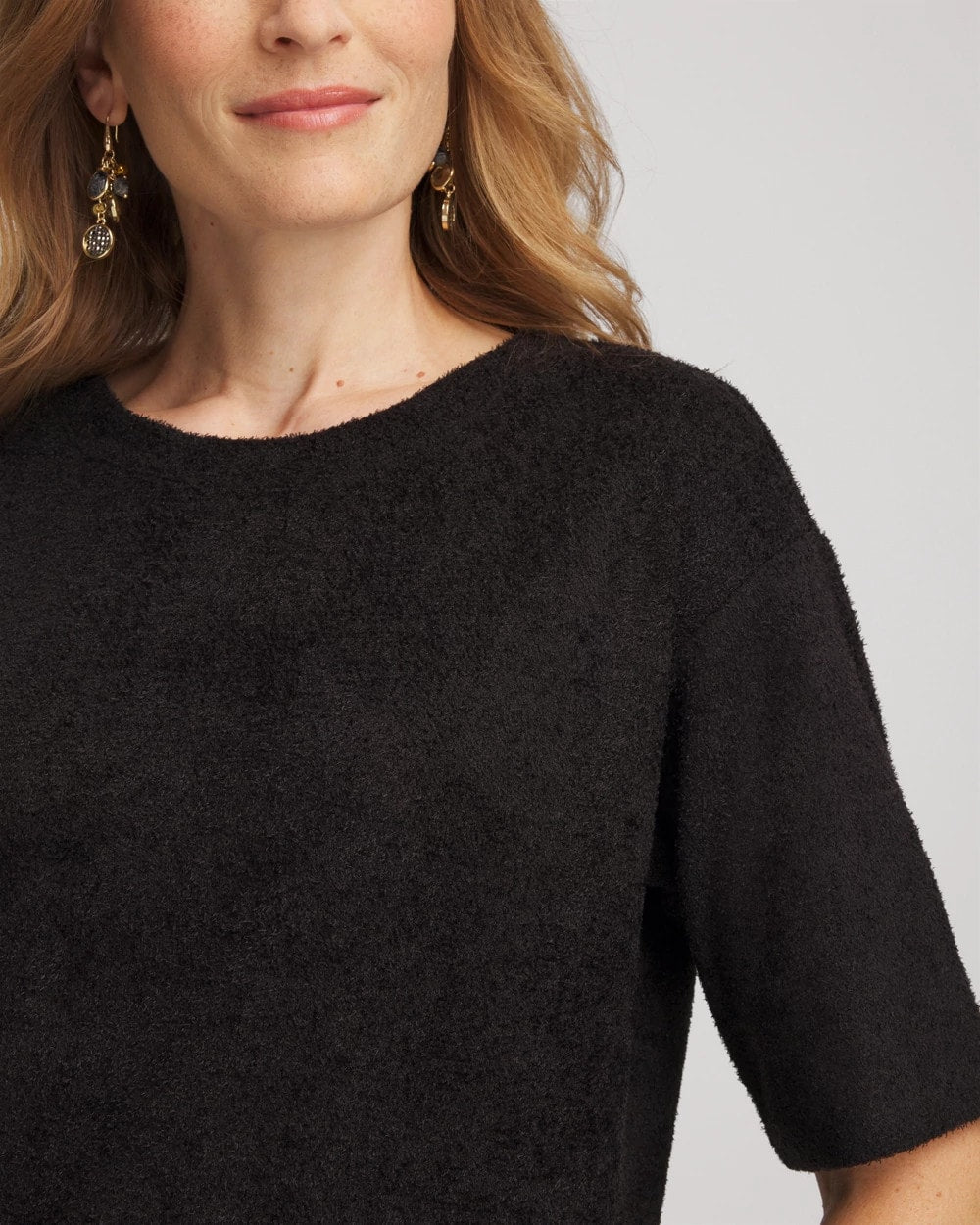 Chico's Clothing Cozy Crewneck Tee