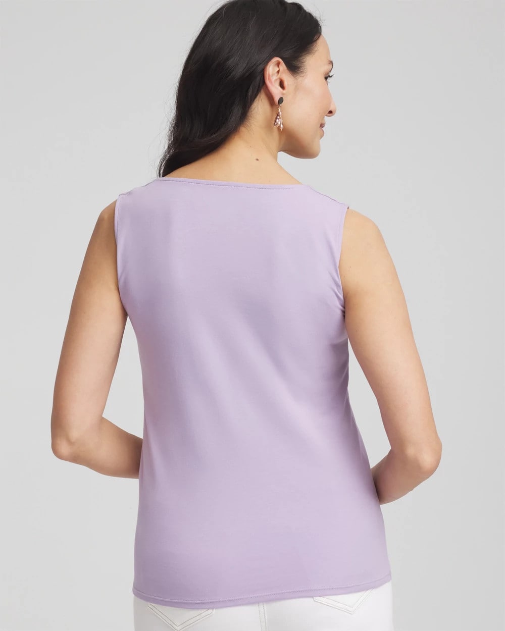 Chico's Clothing Contour Cotton™ Square Neck Tank