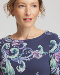 Chico's Clothing Pima 3/4 Sleeve Tee