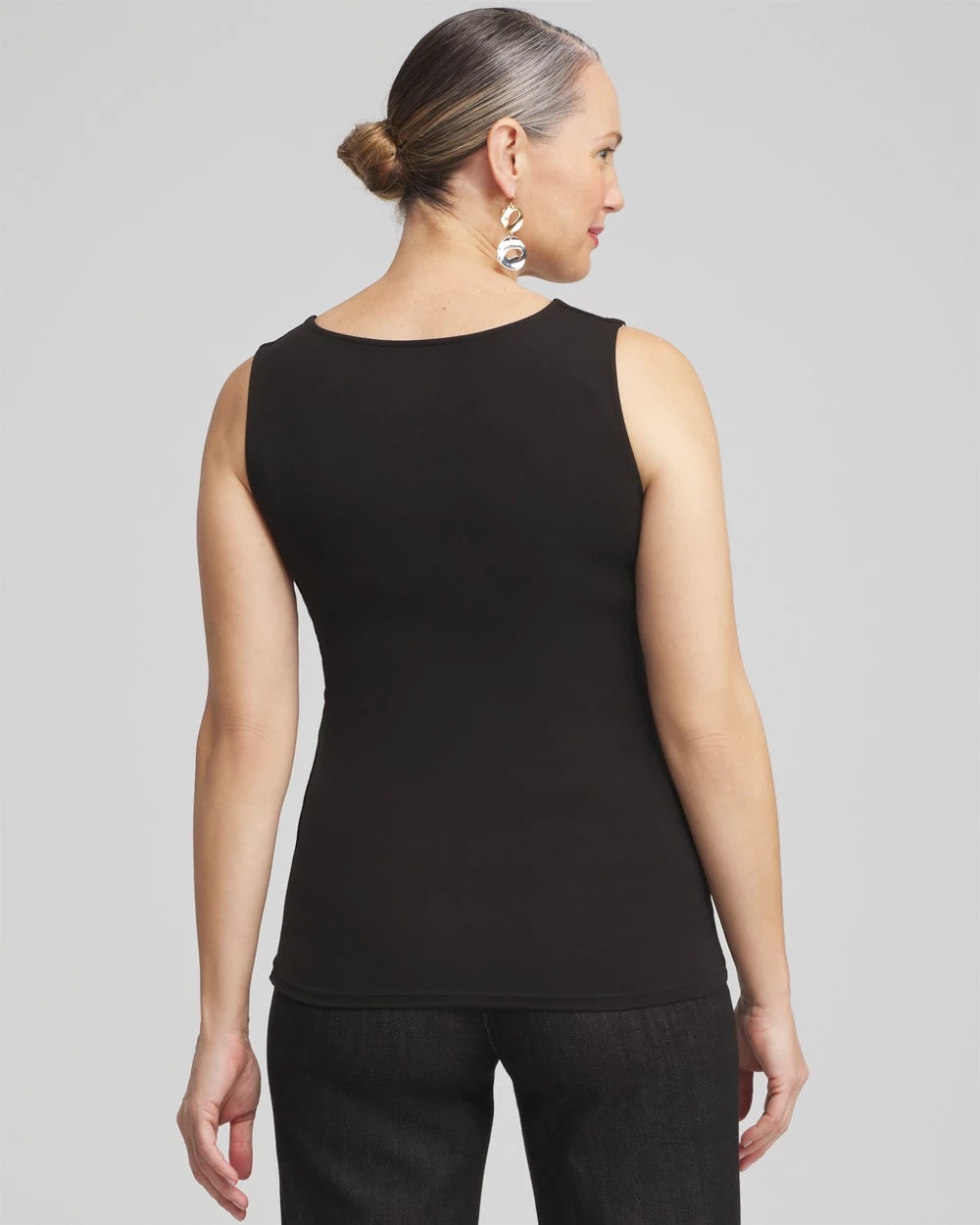 Chico's Clothing Contour Cotton™ Square Neck Tank
