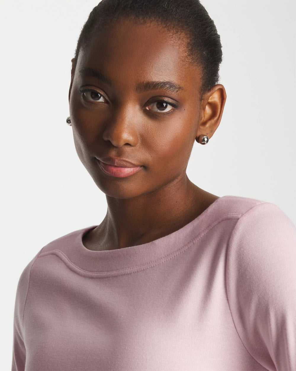 Chico's Clothing Pima 3/4 Sleeve Tee