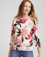 Chico's Clothing Textured Tapered Dolman Top
