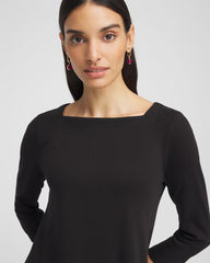 Chico's Clothing Pima Cotton Square-Neck Tunic