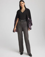 Chico's Clothing Perfect Elbow Sleeve Tee