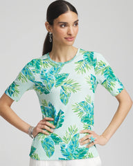 Chico's Clothing Pima Short Sleeve Everyday Tee