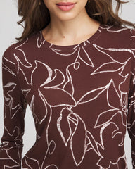 Chico's Clothing Floral Touch of Cool™ Layering Tee