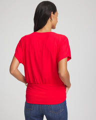 Chico's Clothing Touch of Cool™ Ruched Banded Hem Top