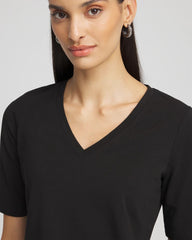 Chico's Clothing Elbow-Sleeve Perfect Tee