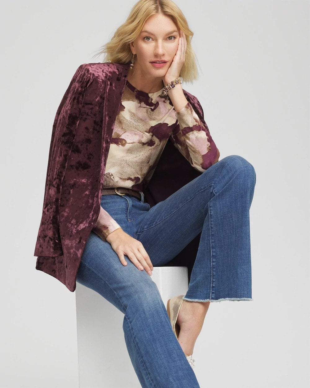 Chico's Clothing Touch of Cool™ Layering Tee