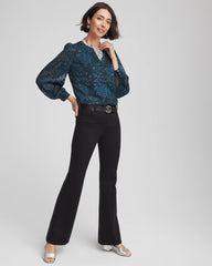 Chico's Clothing Novelty Texture Blouse